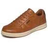 Image de Skechers Baskets Palmiro pour Homme, Marron, 40 EU