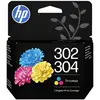 Image de HP Encre 302/304 dorigine Single cyan, magenta, jaune B7RT6AE