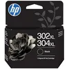 Image de HP 302XL/304XL Noir, B7RT9AE, Cartouche d’Encre Original, Compatible avec Les imprimantes DeskJet 1110, 2130, 2620, 3630, 3720, 3730, Envy 4520, 5020, 5032, OfficeJet 3830, 4650, 5220 et 5230