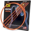 Image de DR String NOB-40 Neon Orange Jeu de cordes pour guitare basse