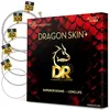Image de DRAGON SKIN+ DBS5-40 Jeu de cordes pour basse en acier inoxydable avec revêtement en acier inoxydable   Son supérieur avec sensation de confort et longue durée de vie : 5 cordes lumineuses 40-120