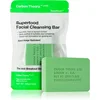 Image de Carbon Theory Facial Cleansing Bar Superfood savon nettoyant visage Green 100 g
