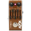 Image de FISHMAN Pédale AFX Pro EQ Mini, Acoustic Preamp & EQ, marron