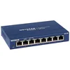 Image de Netgear GS108 Switch Ethernet 8 Ports Métal Gigabit (10/100/1000), pour Une Connectivité Simple et Abordable, Protection ProSAFE & Amazon Basics Câble réseau Ethernet RJ45 catégorie 6-3 m