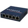 Image de NETGEAR (GS105) Switch Ethernet 5 Ports RJ45 Métal Gigabit (10/100/1000), switch RJ45 Métal, Positionnement sur un bureau ou un mur, Protection ProSAFE, Garantie à Vie Idéal pour les PME et TPE