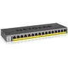 Image de NETGEAR GS116PP Non-géré Gigabit Ethernet (10/100/1000) Connexion Ethernet, supportant l'alimentation via ce port (PoE) Noir GS116PP-100EUS