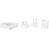 Image de Accessoire certifié Arlo Câble de Recharge Magnétique - Blanc - Compatible avec les caméras Arlo Pro 3/Ultra - Intérieur - Câble de 2.4m - VMA5000C