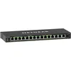 Image de NETGEAR (GS316EP) Switch Ethernet PoE 16 Ports RJ45 Gigabit (10/100/1000), Serie Plus Manageable PoE, Switch RJ45 avec 15 Ports PoE+ 180 W, 1 Port SFP , format bureau, mur, Silencieux, idéal PME/ TPE