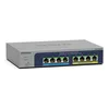 Image de NETGEAR (MS108EUP) Switch Ethernet Plus 8-Port Ultra60 PoE++ Multi-Gigabit (2.5G) Ethernet Plus Non-géré L2/L3 2.5G, Ethernet (100/1000/2500) Connexion Ethernet, PoE, Gris