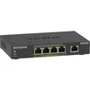 Image de NETGEAR Switch 5 Ports Gigabit Ethernet PoE (GS305PV3) - avec 4 PoE+ à 63 W, Montage sur Un Bureau ou en Rack, Ultra Silencieux