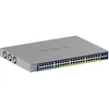 Image de NETGEAR (GS752TXUP) 52-Port Ultra60 PoE Gigabit Ethernet Smart Switch - Managed, with 32 x PoE+ and 16 x PoE++ 640W, 4 x 10G SFP+, Optional Insight Cloud Management, Desktop Or Rack Mount