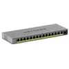 Image de NETGEAR Smart Switch manageable Easy Gigabit Ethernet 16 Ports avec PoE+ - avec 15 Ports PoE+ 231W, 1 Port SFP, sans Ventilateur, Montage sur Un Bureau ou au Mur (GS116EPP)