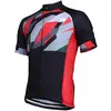Image de ZONE3 Maillot de Cyclisme en Maille pour Homme Cool-Tech S Noir/Rouge/Gris