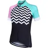 Image de ZONE3 Maillot de Cyclisme en Maille pour Femme Cool-Tech M Black/White/Pink/Mint