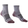 Image de Bridgedale Hike Lightweight Merino Endurance Ankle Original Chaussettes Femme, Heather/Damson., m