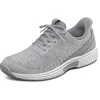Image de Orthofeet Kita Baskets de Marche Femme, Gris, 42 L | Chaussures de Marche Orthopédiques Déperlantes, Mains Libres, Extensibles, Respirantes, Antidérapantes, Soutien Plantaire