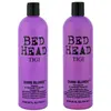 Image de Bed Head by Tigi Dumb Blonde Shampooing et après-shampooing pour cheveux blonds, lot de 2 x 750 ml