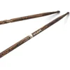Image de ProMark Baguette Batterie - Classic 5A Baguettes Batterie - FireGrain - Pas de vibrations excessives - Finition laquée, Pointe de bois ovale, Bois de hickory - 1 Paire