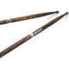 Image de ProMark Baguette Batterie - Classic Forward 2B Baguettes Batterie - FireGrain - Pas de vibrations excessives - Finition laquée, Pointe de bois ovale, Bois de hickory - 1 Paire