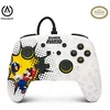 Image de PowerA Manette filaire améliorée pour Nintendo Switch, modèle Switch OLED et Nintendo Switch Lite, accessoire de jeu, manette de jeu, manette filaire, sous licence officielle - Mario: Bob-omb Blast