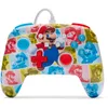 Image de PowerA Manette filaire améliorée pour Nintendo Switch, modèle Switch OLED et Switch Lite, accessoire de jeu, manette de jeu, manette filaire, sous licence officielle -Mario Hero Reel