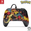 Image de PowerA Manette filaire améliorée pour Nintendo Switch, modèle Switch OLED et Switch Lite, accessoire de jeu, manette de jeu, manette filaire, sous licence officielle -Pokemon; Charizard Firestorm