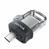 Image de SANDISK Ultra Dual Drive m3.0 256 Go, Connecteurs micro-USB et USB Type-A | Connecteurs réversibles, jusqu'à 130 Mo/s, Smartphone et Mobile stockage, micro-USB et USB Type-A, Non compatible USB-C