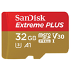 Image de SanDisk microSDHC 32 Go Extreme PLUS UHS-I 667x (100Mb/s) + adaptateur
