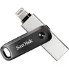 Image de SanDisk iXpand  Flash Drive Go Mémoire supplémentaire USB pour smartphone/tablette noir, argent 128 GB USB 3.1 (Gen 1), Apple Lightning