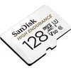 Image de SanDisk 128 Go High Endurance carte microSDXC pour les caméras IP et les caméras embarquées + adaptateur SD jusqu'à 10 000 heures de vidéo Full HD / 4K jusqu'à 100 Mo/s UHS-I Class 10 U3 V30