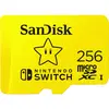 Image de SANDISK microSDXC produit sous licence pour les consoles Nintendo Switch, Super Mario Superstar 256 Go (UHS-I Carte, jusqu'à 100 Mo/s, Class 10, U3, V30)