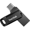 Image de SanDisk 256 Go Ultra Dual Drive Go, Clé USB Type-C avec connecteurs USB Type-C et USB Type-A réversibles, jusqu'à 400 Mo/s, pour Smartphones, tablettes, Mac et PC, Noire