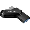 Image de Mémoire supplémentaire USB pour smartphone/tablette SanDisk Ultra Dual Drive Go noir 256 GB USB 3.1 (Gen 1), USB-C®