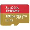Image de SanDisk Extreme Carte microSDXC 128 GB Class 10, UHS-I, v30 Video Speed Class résistance aux chocs, étanche
