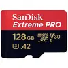 Image de SanDisk Extreme PRO Carte microSDXC 128 GB Class 10, UHS-I, v30 Video Speed Class résistance aux chocs, étanche