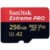 Image de SanDisk SanDisk Extreme Pro - Flash-Speicherkarte (microSDXC-an-SD-Adapter inbegriffen) Carte microSDXC 256 GB Class 10, UHS-I, v30 Video Speed Class
