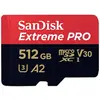 Image de SanDisk SanDisk Extreme Pro - Flash-Speicherkarte (microSDXC-an-SD-Adapter inbegriffen) Carte microSDXC 512 GB Class 10, UHS-I, v30 Video Speed Class