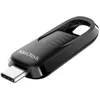 Image de SanDisk 256 Go Ultra Slider Clé USB Type-C, USB 3.2 Gen 1 avec connecteur rétractable, jusqu'à 400 MB/s - Noire