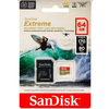 Image de SanDisk microSDXC 64 Go Extreme UHS-I U3 A2 C10 V30 (170Mb/s) + adaptateur