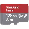 Image de SanDisk microSDXC Ultra 128GB (A1/UHS-I/Cl.10/140MB/s) + Adapter Mobile Carte microSDXC 128 GB A1 Application Performance Class, UHS-Class 1