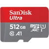 Image de SanDisk Ultra microSDXC + adaptateur SD 512 Go (Pour Android Smartphone et Tablette, Video Full HDD, jusqu'à 150 Mo/s, UHS-I, La performance A1, V10,Class 10, U1)