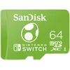 Image de SANDISK microSDXC pour les consoles Nintendo Switch, Yoshi 64 Go (UHS-I Carte, jusqu'à 100 Mo/s, Produit sous licence Nintendo, Class 10, U3)