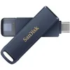 Image de SanDisk 64GB Phone Drive Clé USB, pour iPhone/iPad, PC, Mac, (2-en-1 iPhone Stockage, Lightning & USB Type-C Connecteur, Sauvegarde Automatique, Chiffrement, Récupération) Bleu Ciel Métallique
