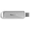 Image de SanDisk Phone Drive with USB Type-C 128 Go (pour Les Smartphones, tablettes et Ordinateurs, Jusqu’à 150 Mo/s, Sauvegardez automatiquement, récupération des données) - Blanc Arctique
