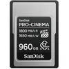 Image de SANDISK CFexpress Pro-Cinema Type A Carte 960 Go (Jusqu’à 1800 Mo/s en Lecture, Jusqu’à 1650 Mo/s en écriture, 4K, 6K, 8K, VPG200)