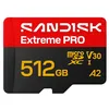 Image de SANDISK 512 Go Extreme PRO microSD Carte + Adaptateur, Jusqu'à 250 Mo/s | UHS-I, 5K, 4K UHD, Classe 10, U3, V30, A2, Pour smartphone, caméra d'action ou droner, Jusqu'à 170 Mo/s en écriture