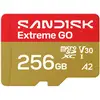 Image de SanDisk Extreme GO Carte microSDXC 256 GB UHS-I U3 résistant à la température