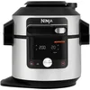 Image de Ninja Multicuiseur Foodi MAX Air Fryer, Smart Lid, 14 fonctions de cuisson, 7.5L, Autocuiseur, Cuisson sous pression, Friture à l'air, Cuisson lente, Grill et plus, Acier inoxydable, OL750EU