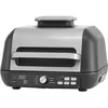 Image de Ninja Foodi MAX PRO Grill, Plancha et Friteuse à air avec sonde de cuisson numérique, 3,8L, 7 en 1, Grill, Air Fryer, Cuire, Rôtir et plus, Pièces lavables au lave-vaisselle, Argent/Noir AG651EU