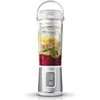 Image de Ninja Blast Blender portable, 530 ml, couvercle résistant aux fuites et bec verseur, mini blender sans fil puissant, rechargeable, smoothies, shakes, mixe fruits et glaçons, blanc, BC151EUWH